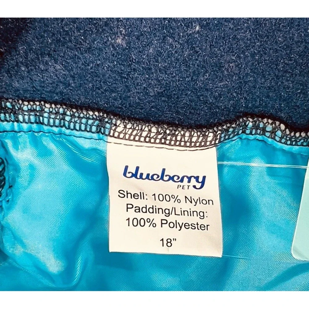 Blueberry Pet Dog Puffer Jacket 18